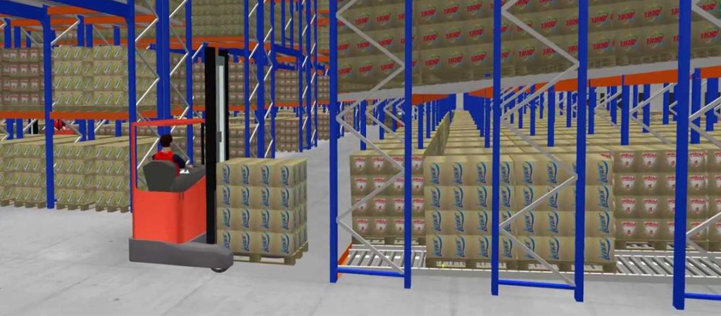 How simulation helps in making the best warehouse?